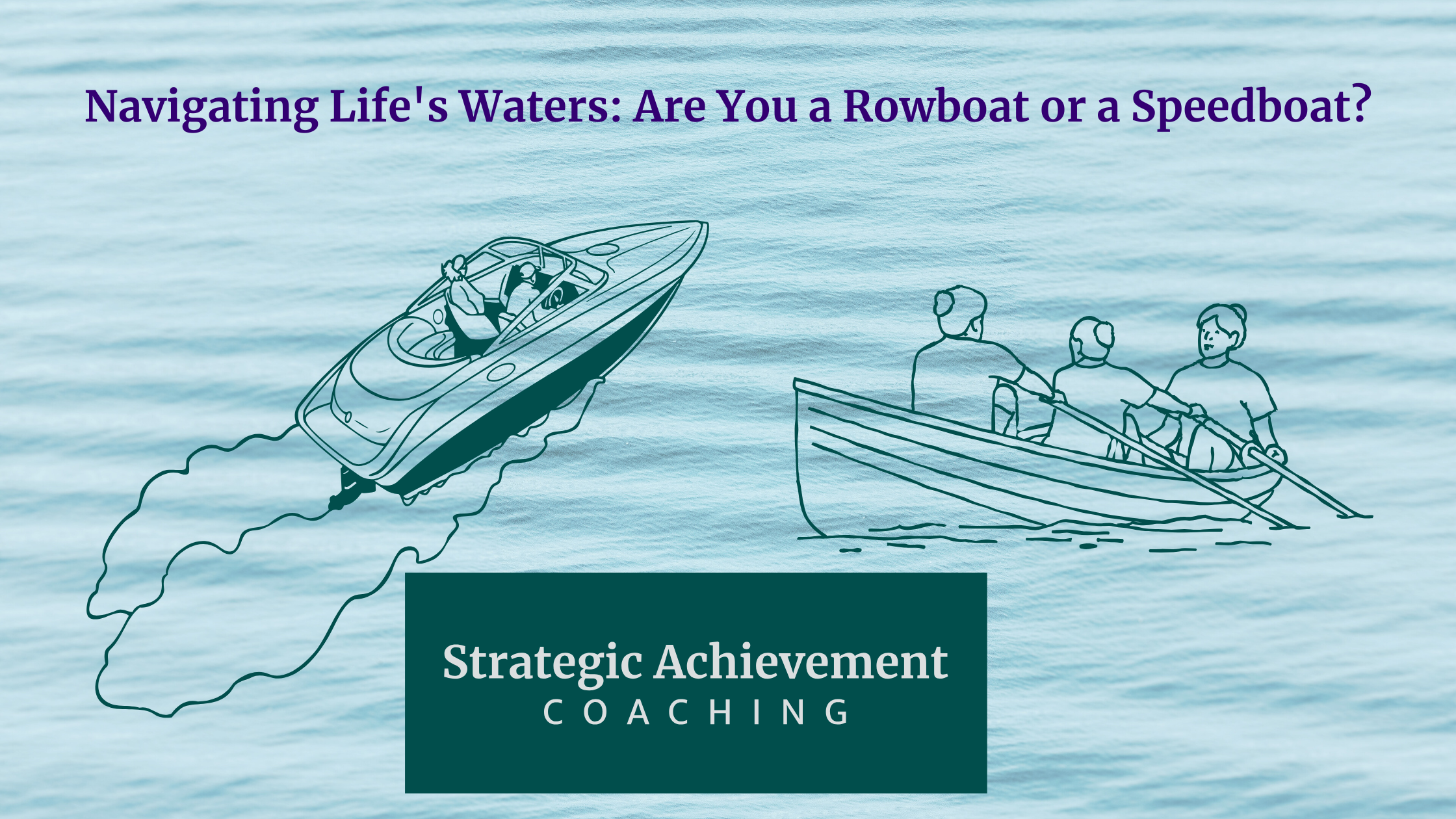 Find the perfect balance between steady progress and swift action in your life