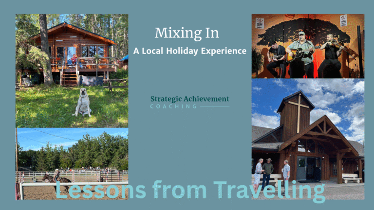 Strategic Achievement Coaching can help you say “yes” to the experiences that shape and enrich your life.