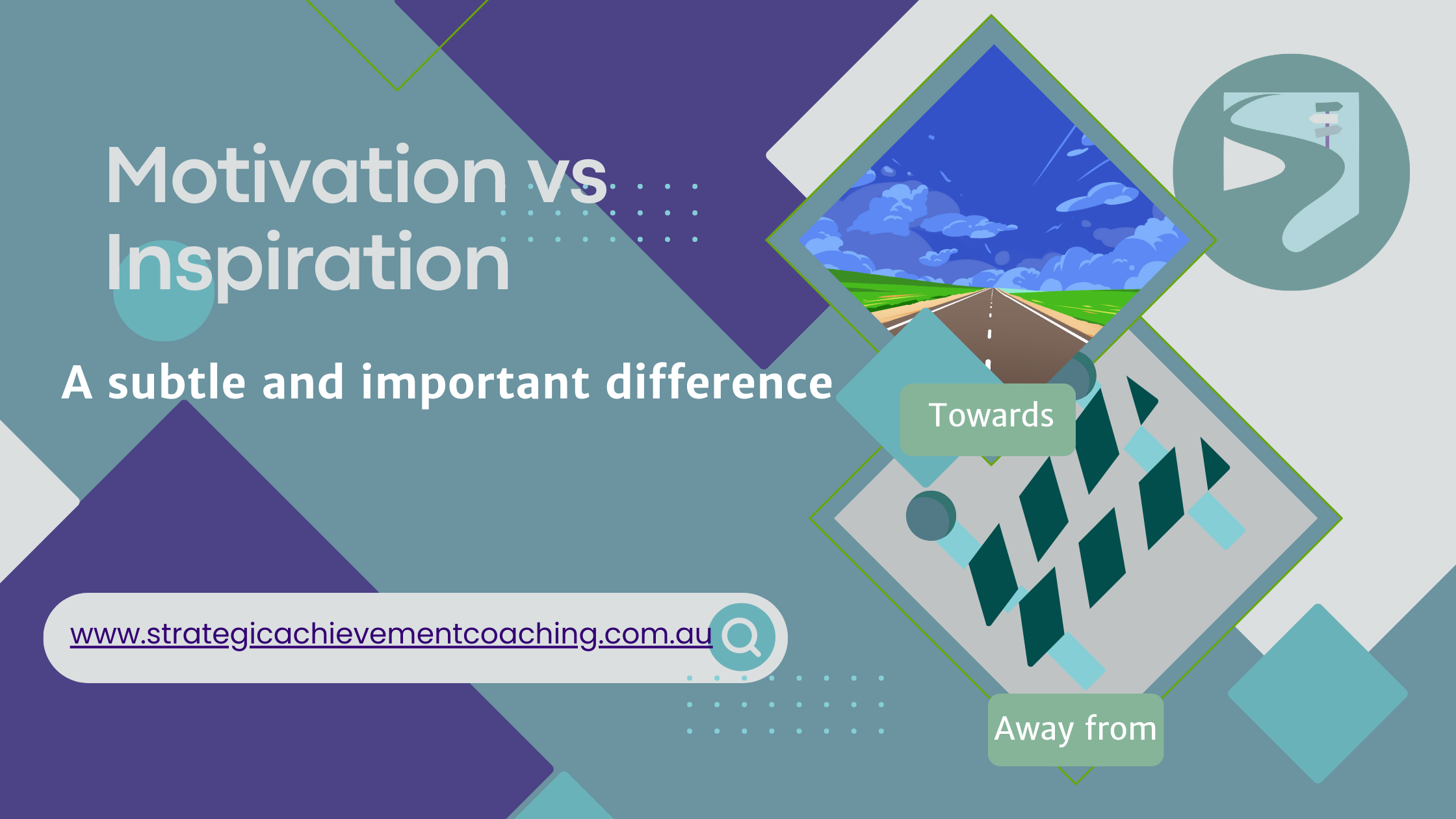 It’s time to expand beyond escaping discomfort (motivation 🏃‍♀️) and move toward purpose and genuine fulfilment (inspiration ✨).